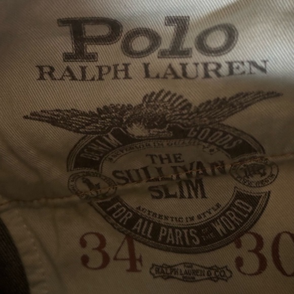 Polo Ralph Lauren “Sullivan Slim” Distressed Patchwork Jeans Size 34X30 EUC! - Picture 16 of 16